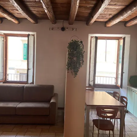 Bed On The Monolocale Vista Apartment